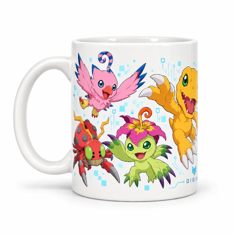 Caneca Anime Digimon