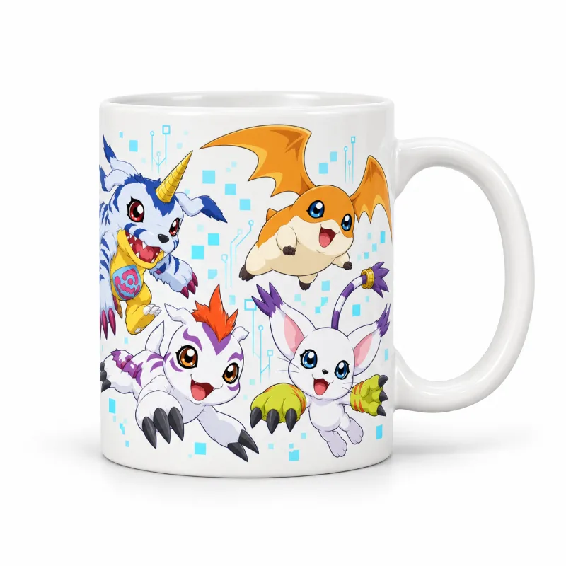 Caneca Anime Digimon
