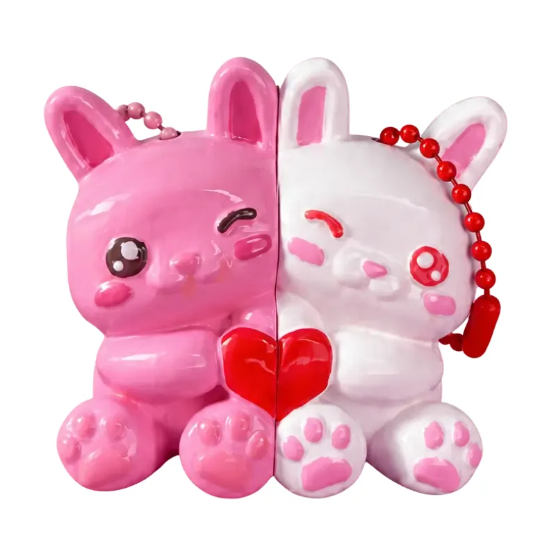 Coelhos Casal Personalizado