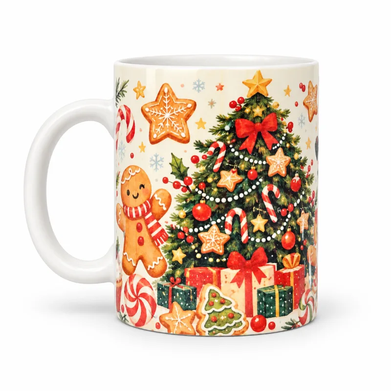 Caneca Natalina Papai Noel