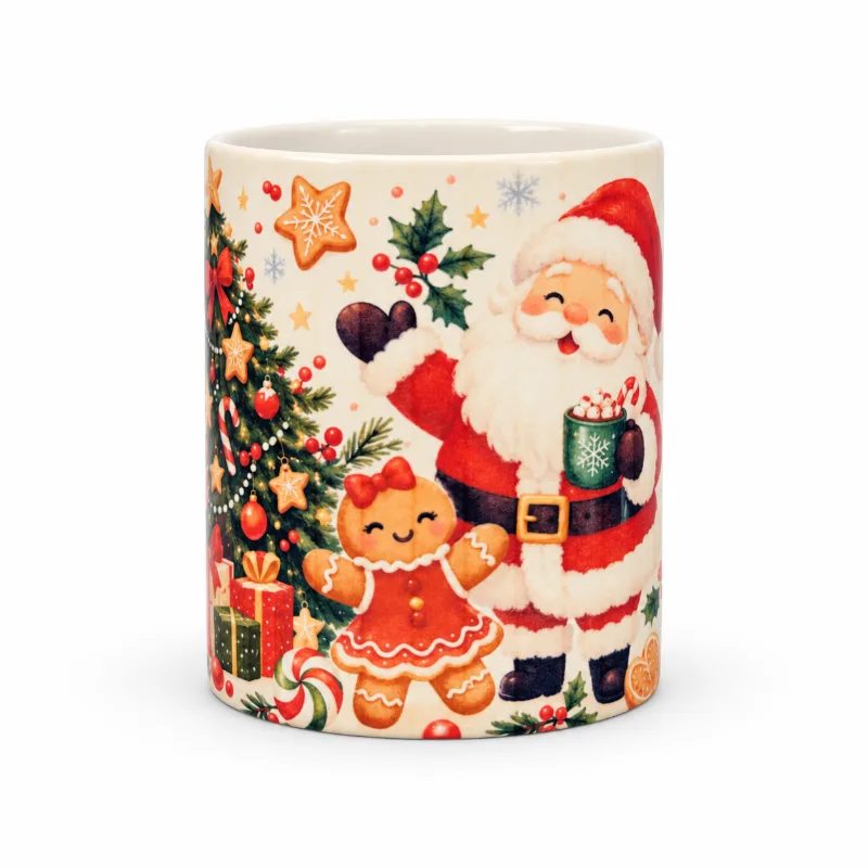 Caneca Natalina Papai Noel