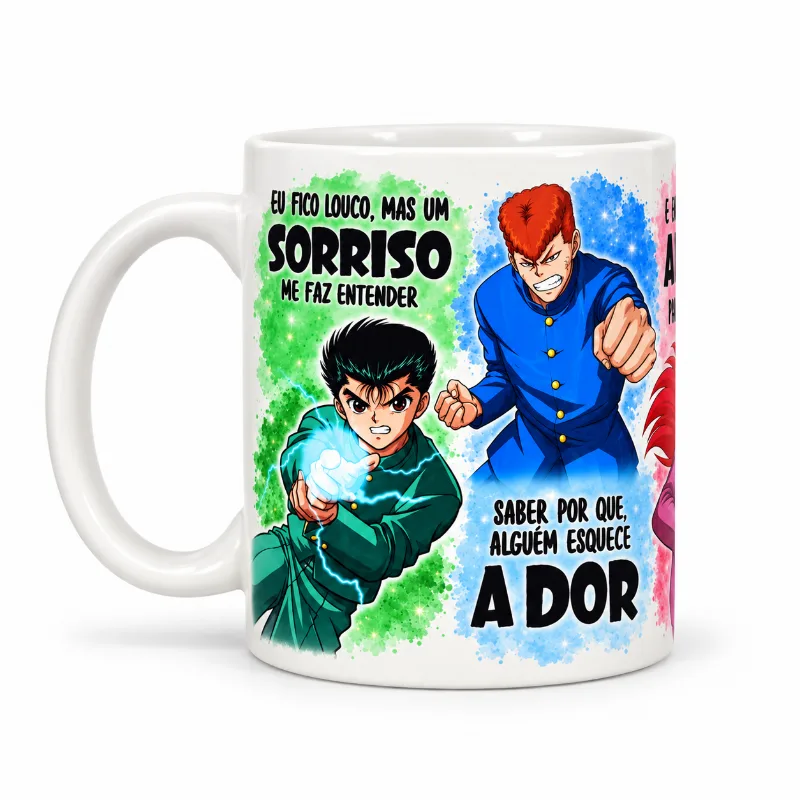 Caneca Yu Yu Hakusho