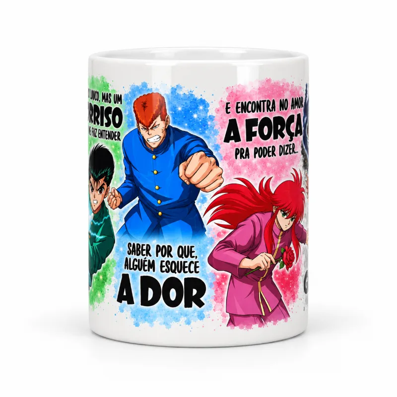 Caneca Yu Yu Hakusho