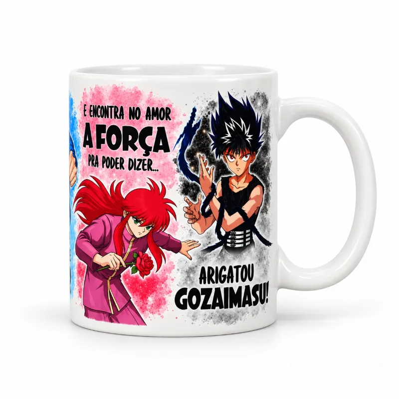 Caneca Yu Yu Hakusho