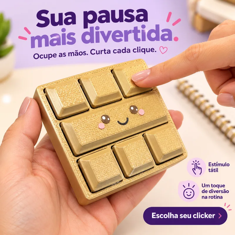 Clicker Barra Chocolate