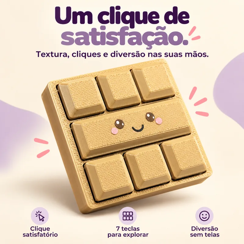 Clicker Barra Chocolate